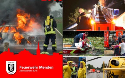 Jahresbericht der Feuerwehr für 2015