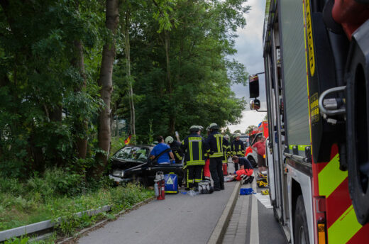 Verkehrsunfall Provinzialstraße