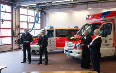 Neue Einsatzfahrzeuge für den Rettungsdienst der Feuerwehr Menden