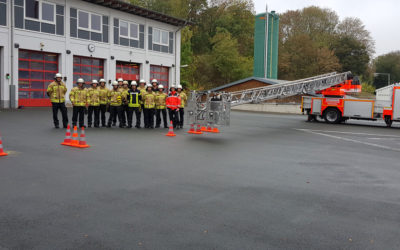 Ausbildung an der Drehleiter