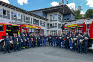 Der Grundlehrgang 2022 der Feuerwehren Balve und Menden
