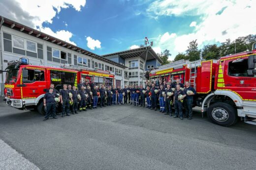 Der Grundlehrgang 2022 der Feuerwehren Balve und Menden