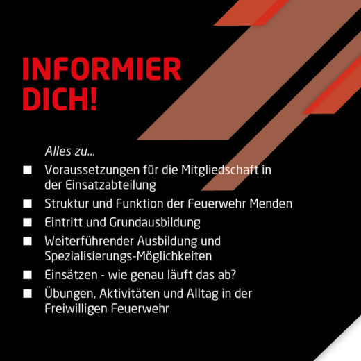 Feuerwehr-Info- und Erlebenis-Abend